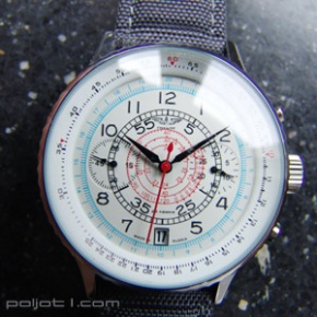 PILOT 3133 RN WHITE - Blue 40 mm - Click to enlarge image